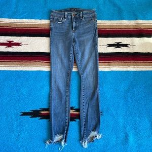 Abercrombie & Fitch Harper Low Rise Ankle Jeans